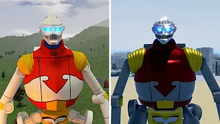 JET JAGUAR SINGULAR POINT *OLD vs UPDATE* Roblox kaiju arisen | Comparason