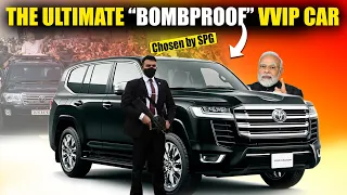 Why VVIPs like PM Modi Prefers "Armoured" Land Cruiser over any other car?