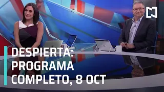 Despierta I Programa Completo 8 de octubre 2020