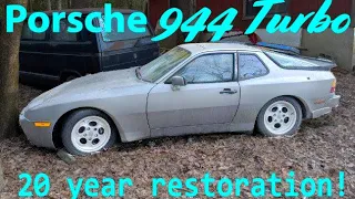 Porsche 944 Turbo // 20 Year Restoration Part 1