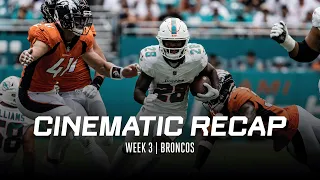 WEEK 3 CINEMATIC RECAP | MIAMI DOLPHINS