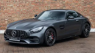 2017 Mercedes AMG GT C Coupe Edition 50 - Designo Selenite Grey Magno - Walkaround & Interior [4K]