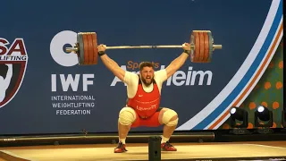 Lasha Talakhadze (GEO, +105 kg), 220 kg Snatch (World Record)