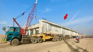 The World’s Biggest Oversize Load Transported By Truck | Heavy Equipment Transport Truck