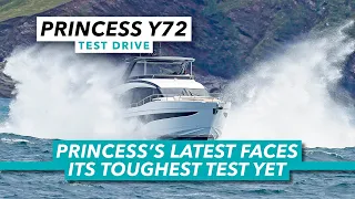 Princess Y72 review | Princess's latest model faces its toughest test yet | Motor Boat & Yachting