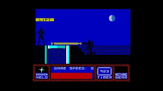 zx spectrum saboteur 2 - one more flame bug