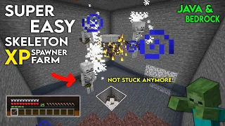 Minecraft Zombie Skeleton Mob Spawner XP Farm 1.20 Easy Build