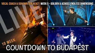 REUPLOAD: 10-Week Countdown to Budapest | Reactions to Golden & Across Endless Dimensions by Dimash