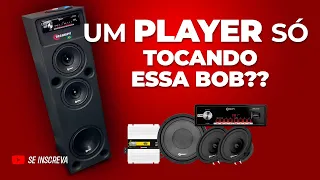 Caixa Bob com Player Taramps AmPlayer 400 - 400W RMS | Taramps