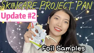 2024 Skincare Project Pan: Update#2|Foil Samples Project Pan|Rena&Emma