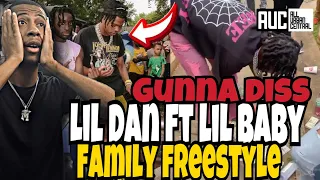 Baby Dissing GUNNA !!!Lil Dann   - Family Freestyle (REACTION)