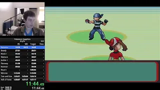 Pokemon Sapphire Any% Glitchless in 1:56:50 [Current World Record]