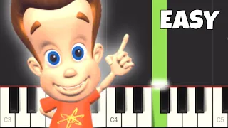 Jimmy Neutron Theme - EASY Piano Tutorial