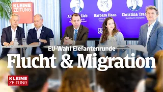 EU-Wahl Elefantenrunde | Teil 2 - "Flucht & Migration"