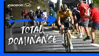 "Total Domination!" | Jonas Vingegaard Wins Stage 13 of the Vuelta a España! | Eurosport