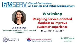 GLOSERV Workshop: Designing service-oriented chatbots to improve customer experience