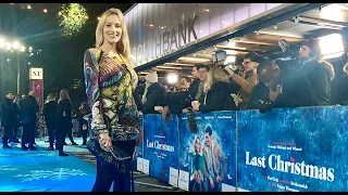 GB SHOW #21: Galia Brener at the Last Christmas Movie premiere in London Universal Pictures