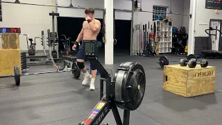 2024 CrossFit individual quarterfinal workout 1