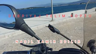 Debriyaj Teli Tamiri...Yolda kaldım...Nasıl tamir ettim, debriyaj teli tamiri...