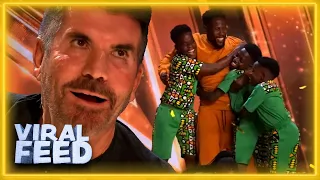 Bruno's FIRST EVER & MAGNIFICENT Golden Buzzer Will WARM YOUR HEART! | VIRAL FEED