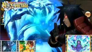 Madara Re-Kit Ability Showcase + Super Difficulty Stage 5 Game play | Naruto X Boruto Ninja Voltage