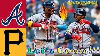 Braves vs Pirates GAME Highlights September 09, 2023 - MLB Highlights | MLB Season 2023