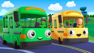 Baby bus, Wheels on the bus and Vegetables song