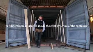 Lining and insulating shipping containers