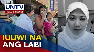 Labi ng OFW na pinatay at sinunog sa Kuwait, iuuwi na sa Pilipinas