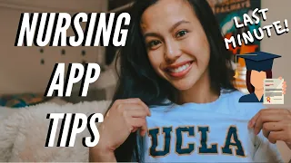 UCLA Nursing App Tips from/for Procrastinators || Tricia Ysabelle