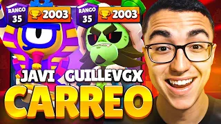 CARREO los BRAWLERS a 2.000🏆 de GUILLEVGX y JAVI con LARRY & LAWRIE