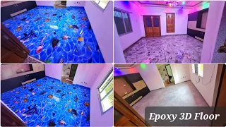 epoxy 3d floor installation/3d epoxy flooring in kolkata/3d flooring/3d flooring design in India