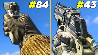 Ranking Every PISTOL in COD History (Worst to Best) PART 1