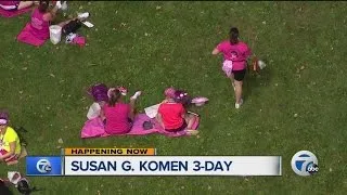 Susan G. Komen walk for breast cancer