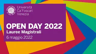 Open Day Ca' Foscari  lauree magistrali - Lingue e culture