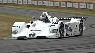 BMW V12 LMR Le Mans PURE Engine Sounds @ Goodwood Festival of Speed 2022