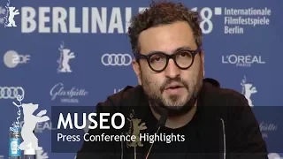 Museo | Press Conference | Berlinale 2018