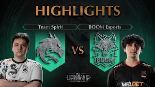 PLAYOFFS! Team Spirit vs BOOM Esports - HIGHLIGHTS - PGL Wallachia S1 l DOTA2