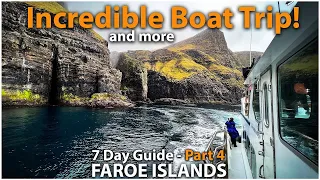 The Faroe Islands' Most Incredible Boat Trip! - We've never seen anything like it!