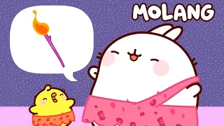 Molang 🐰 無駄遣い 🔥 FIRE 🌈 Cartoon For Kids ⭐ Super Toons TV アニメ