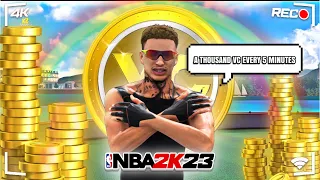 NBA2K23 NEW VC METHOD MAKE 50K IN A HOUR UNLIMITED METHOD FAST VC