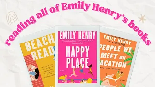 Reading ALL of Emily Henry's books! reading vlog, review, spoiler free!!