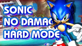 Sonic Adventure DX (Hard Mode) - Sonic's Story - All Levels, No Damage