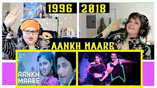 "Aankh Maare" (Original vs. Remake) REACTION!|Ranveer Singh| Arshad Warsi| Simran| Sara A. Khan