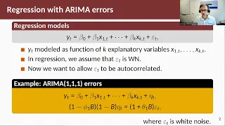 Forecasting Principles & Practice: 10.1 Estimation of dynamic regression models