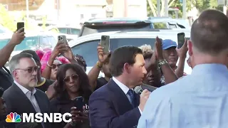 Gov. DeSantis booed at vigil for victims of racially-motivated shooting
