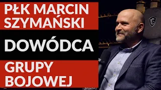 PŁK MARCIN SZYMAŃSKI DOWODCA GRUPY BOJOWEJ AUTOR KSIĄŻKI " NA SPRZEDANEJ WOJNIE MISJA AFGANISTAN"