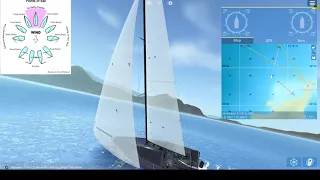 Sailaway Tutorial #4 - Points of Sail, Tacking & Gybing