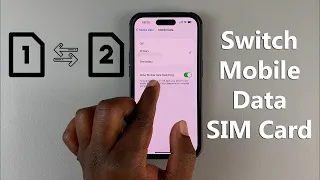 Dual SIM iPhone: How To Switch SIM Cards For Mobile Data