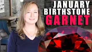 JANUARY Birthstone: Garnet  |  Jill Maurer